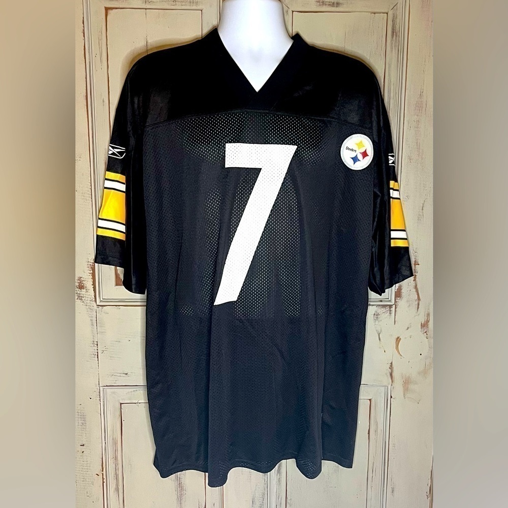 2011 NFL Roethlisberger Steelers Jersey Team Reebok L - Picture 1 of 10